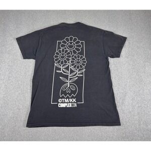 Takashi Murakami Cluster Outline T-Shirt M Black FADED ComplexCon